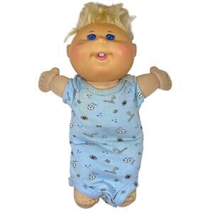 Vintage Cabbage Patch Doll Xavier Roberts Blonde Baby Pajamas 1982–1988